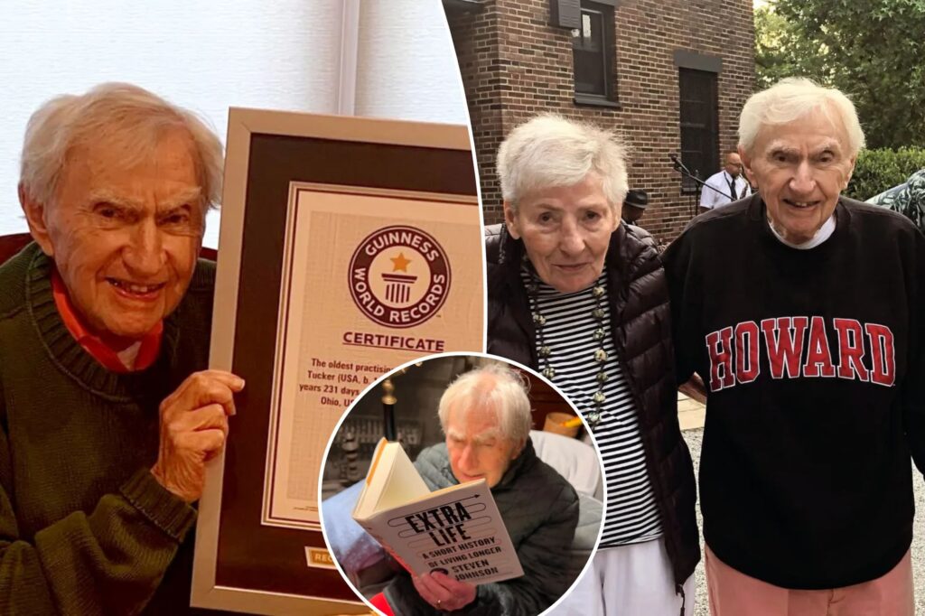 The oldest practicing doctor in the world, 102, reveals "enemy of longevity"