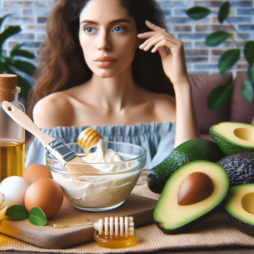 receita de máscara nutritiva para cabelos ressecados