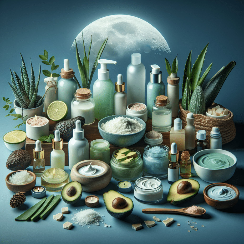 rotina noturna de skincare natural