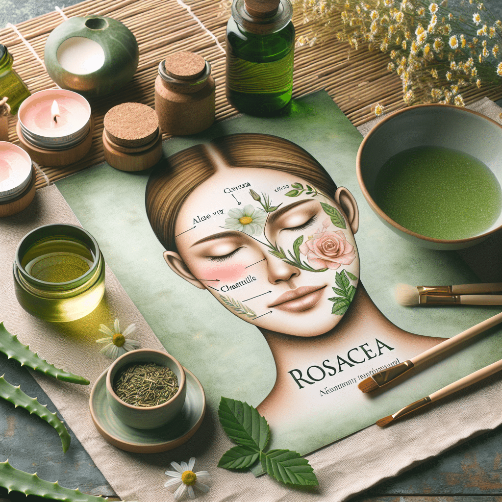 cuidados naturais para pele com rosácea