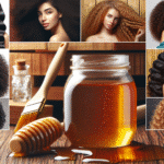 máscara de mel para hidratar cabelos cacheados
