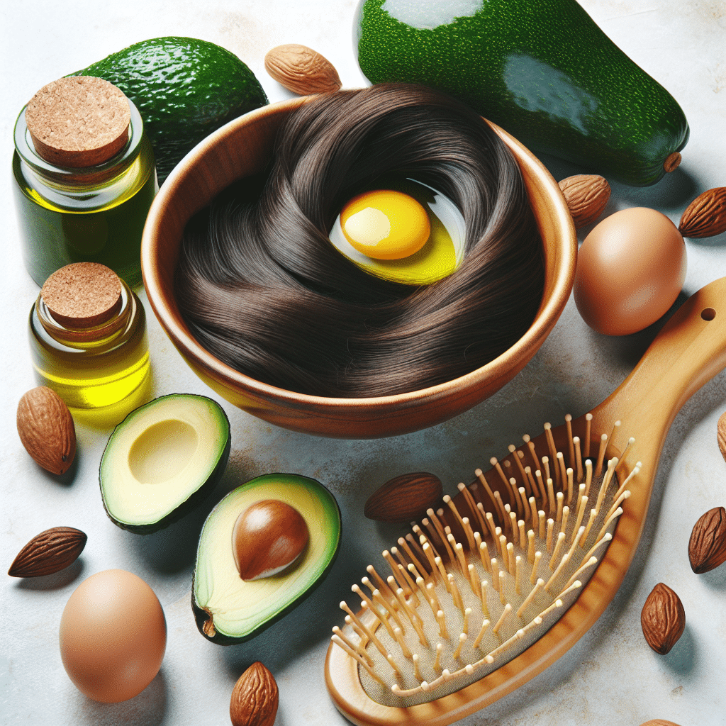 como fazer máscara caseira para crescimento capilar